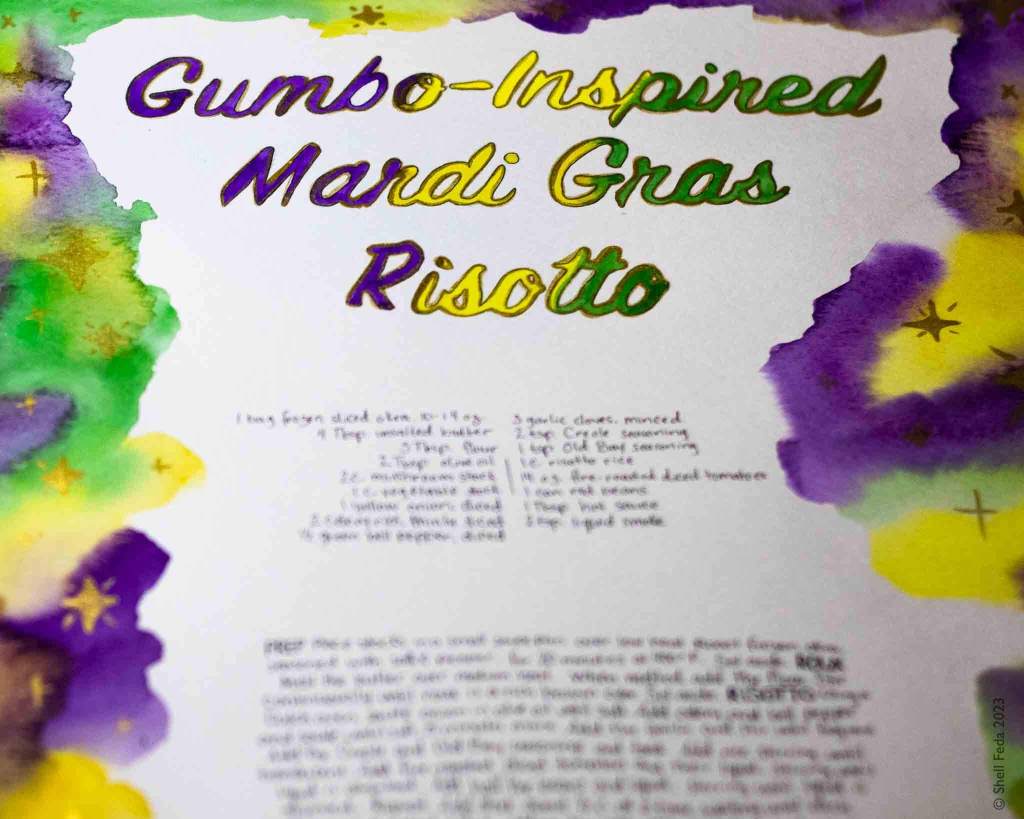 Risotto Tuesday: Mardi Gras Gumbo-Inspired Risotto
